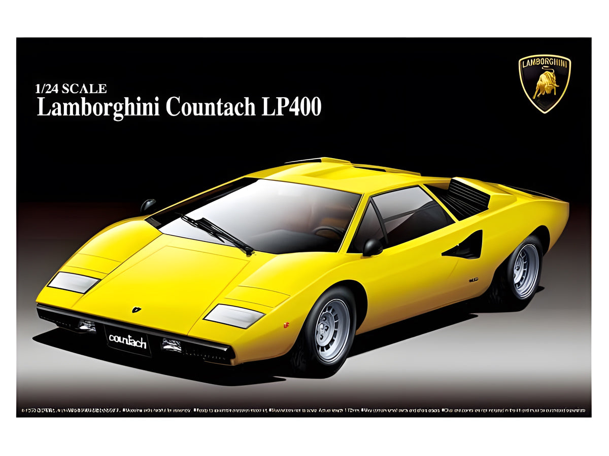 Aoshima 1/24 Lamborghini Countach LP400