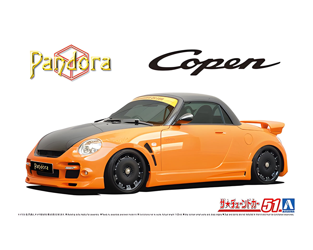 Aoshima 1/24 PANDORA Type887 EVO II L880K COPEN '02 DAIHATSU