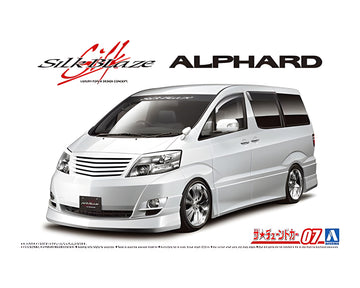 Aoshima 1/24 Silk Blaze MNH/ANH10/15W ALPHARD '05 (Toyota)