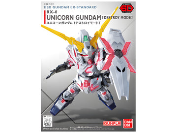 Bandai SD EX-Standard #005 Unicorn Gundam (Destroy Mode) "Gundam UC"