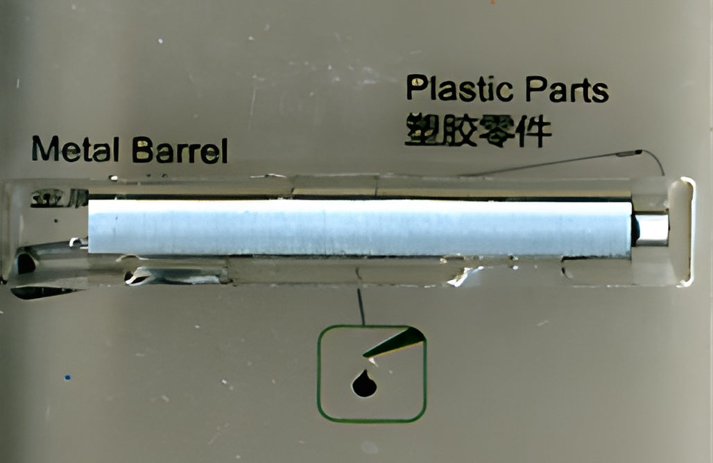 Bronco Models 1/35 Aluminum Gun Barrel For The US 155mm Howitzer M1A1 (Kit No.CB35073)