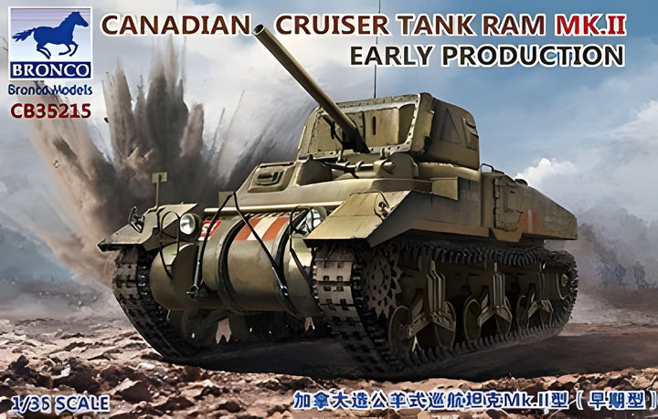 Bronco Models 1/35 Canadian Cruiser Tank Ram MK.II Early Production