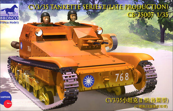 Bronco Models 1/35 CV L3/35 Tankette Series II Late Prod
