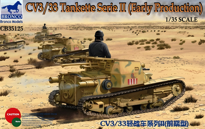 Bronco Models 1/35 CV3/33 Tankette Series II Early Prod