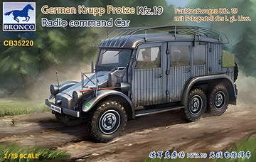 Bronco Models 1/35 German Krupp Protze Kfz.19 Radio Command Car