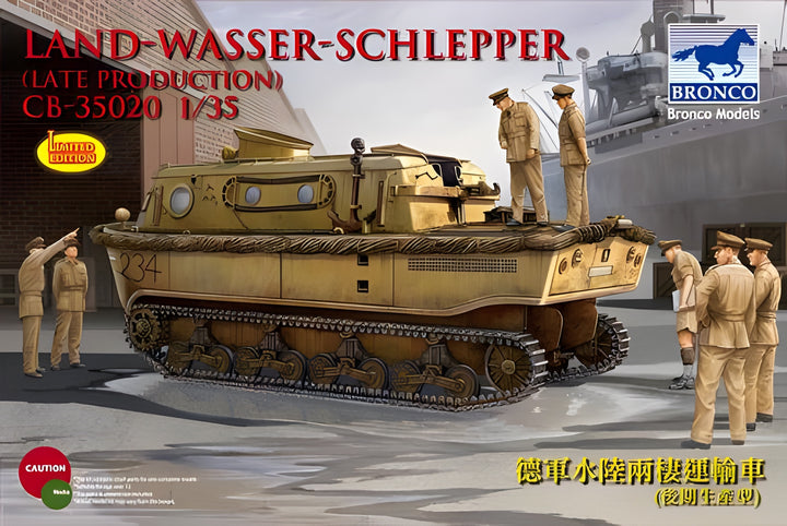 Bronco Models 1/35 Land-Wasser-Schlepper Late Prod Utility Vehicle