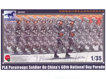 Bronco Models 1/35 PLA Paratroops Soldier on Chinas 60th National Day Parade