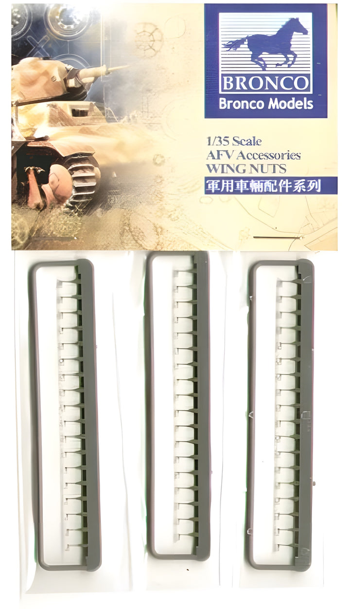 Bronco Models 1/35 Single Wing Nuts (German Version) AFV Accessories Kit