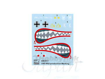 Bronco Models 1/35 Special Marking Decal for LWS Mid-Production Accessories Kit