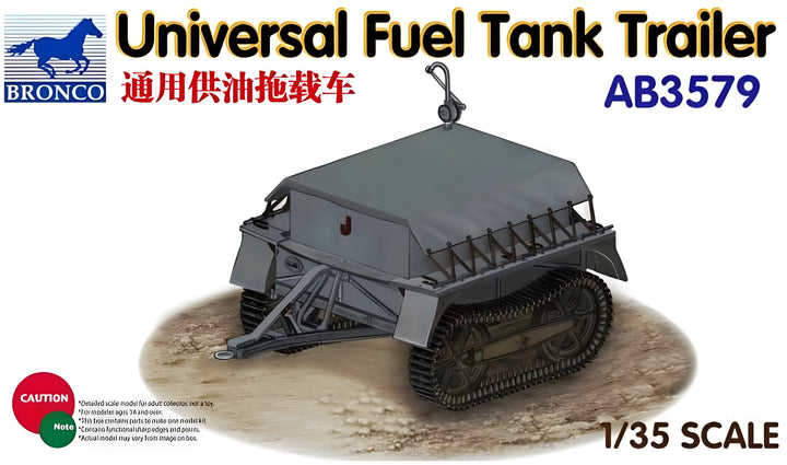 Bronco Models 1/35 Universal Fuel Tank Trailer