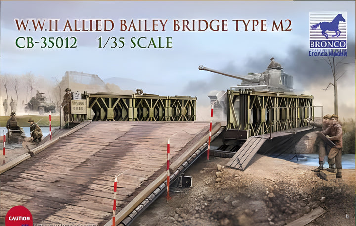 Bronco Models 1/35 WWII Allied Bailey Bridge Type M2