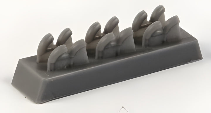 CMK 1/72 P-40E Exhausts for CMK kit