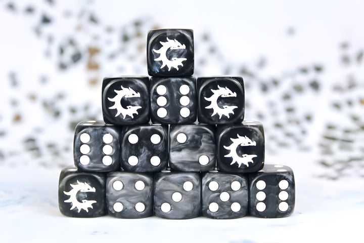 Conquest Logo on Black Dice (PBW8513)