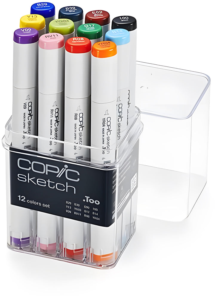 Copic Sketch Marker Basic 12Pc Set