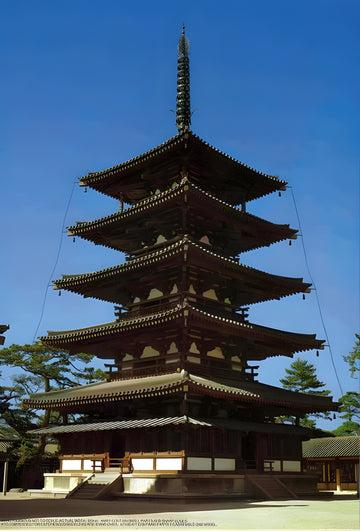 Fujimi 1/150 Horyuji Go-jyu-no-Toh Five-Story Pagoda, World Culture Heritage