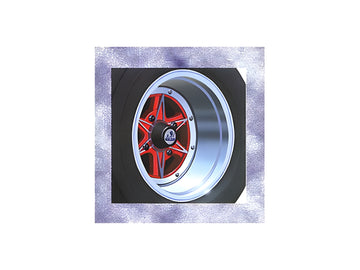 Fujimi 1/24 14 inch STAR Formula wheel