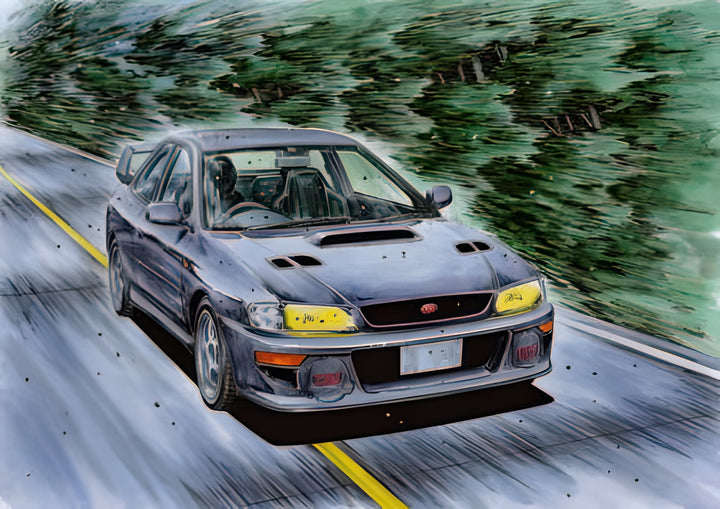 Fujimi 1/24 Initial D Impressa WRX TypeR Sti Fujiwara Takumi