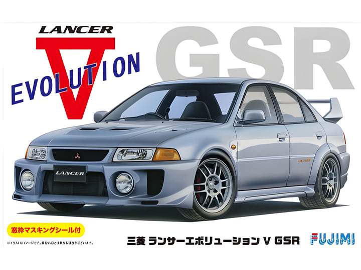 Fujimi 1/24 Lancer Evolution V GSR w/Window Frame Masking