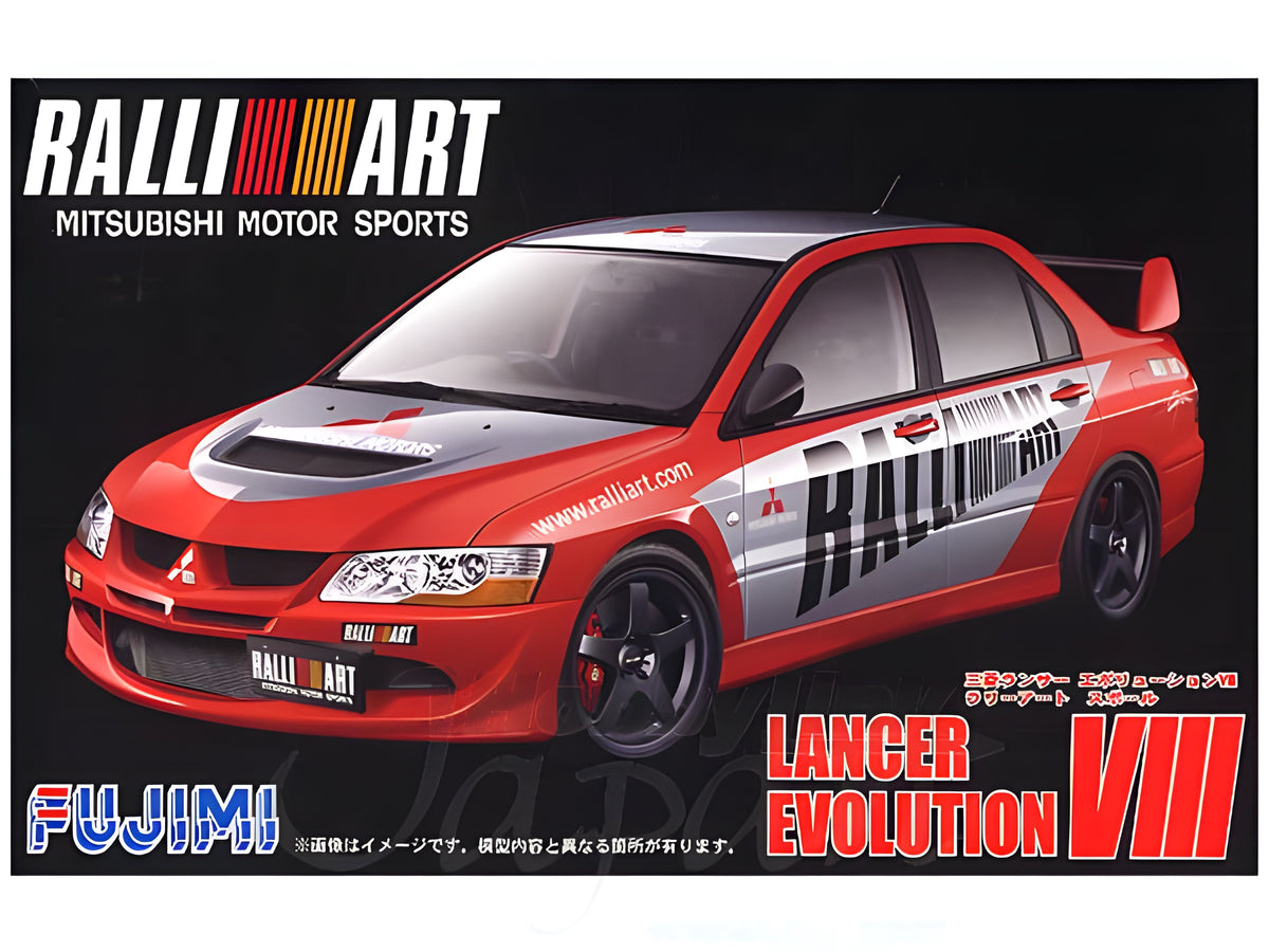 Fujimi 1/24 Mitsubishi Lancer Evolution VIII Ralliart