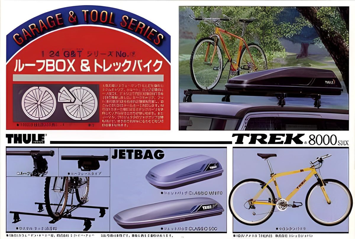 Fujimi 1/24 Roof Box & Trekking Bike