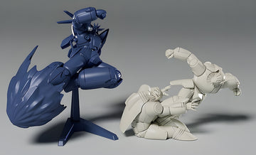 Gunbuster Series Plamax MF-65: Minimum Factory Gunbuster Super Inazuma Kick/RX-7 Inazuma Kick Buster Machine Color Ver. Model Kit