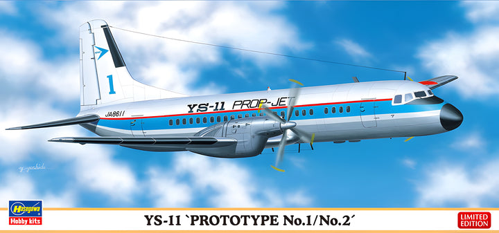 Hasegawa 1/144 YS-11 'Prototype No.1/No.2'
