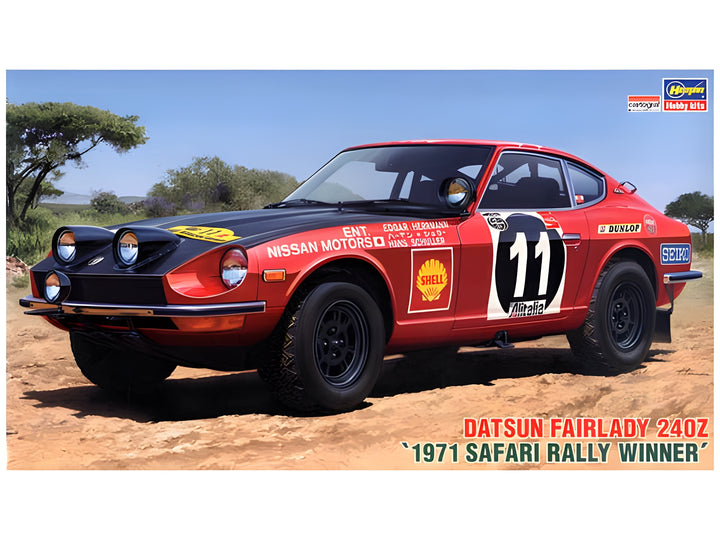 Hasegawa 1/24 DATSUN FAIRLADY 240Z '1971 SAFARI RALLY WINNER' HR8