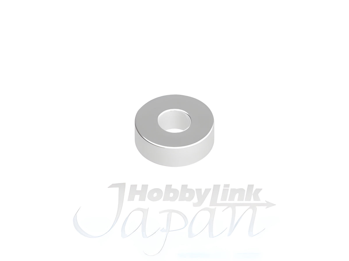 HiQ Parts Neodymium Magnet N52 Round Shape with Shaft Hole Diameter 3mm x Height 2mm (8pcs)