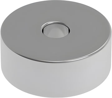 HiQ Parts Neodymium Magnet N52 Round Shape with Shaft Hole Diameter 5mm x Height 2mm (6pcs)