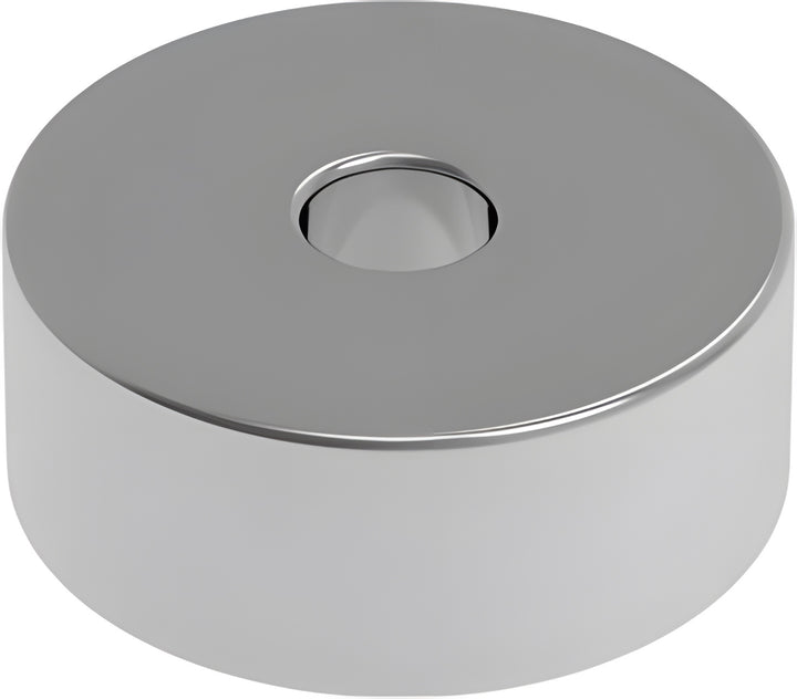 HiQ Parts Neodymium Magnet N52 Round Shape with Shaft Hole Diameter 5mm x Height 2mm (6pcs)