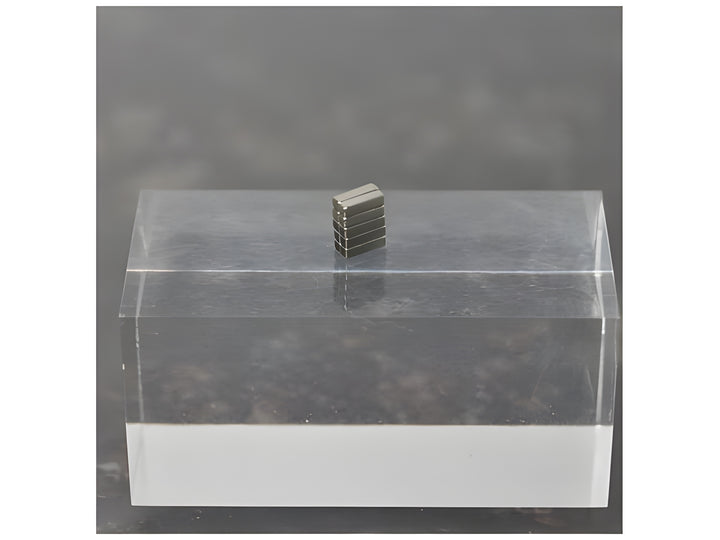 HiQ Parts Neodymium Magnet N52 Square 1mm x 4mm x Height 1mm (10pcs)