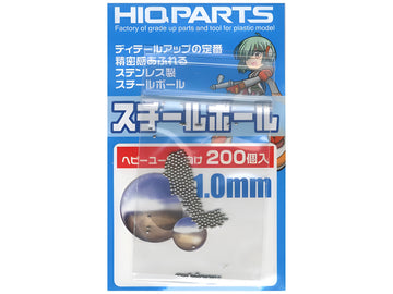 HiQ Parts Steel Ball 1.0mm (200 pcs) * for heavy users