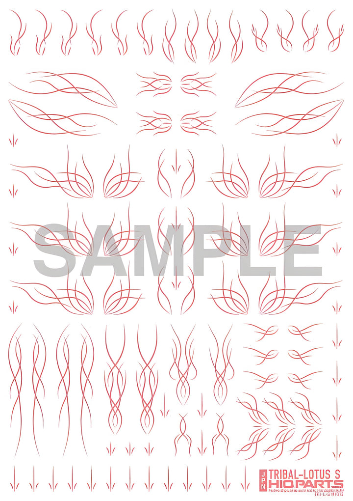 HiQ Parts Tribal Lotus S Pastel Pink (1pc)