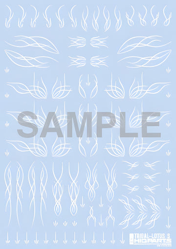 HiQ Parts Tribal Lotus S White (1pc)