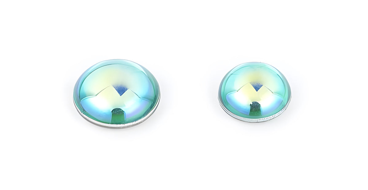 HiQ Parts VC Dome 3 Green Size L 5.0 6.0mm (5 pcs each, total 10 pcs)
