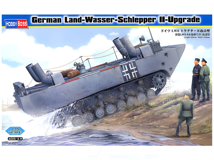 Hobby Boss 1/35 German Land-Wasser-Schlepper II-Upgraded