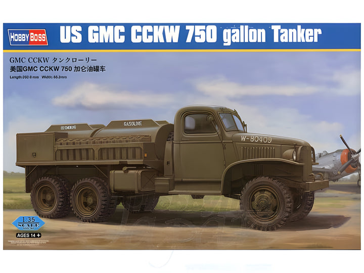 Hobby Boss 1/35 GMC CCKW 750 Gallon Tanker