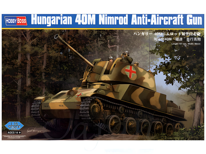 Hobby Boss 1/35 Hungarian 40M Nimrod Anti-Aircraft Gun