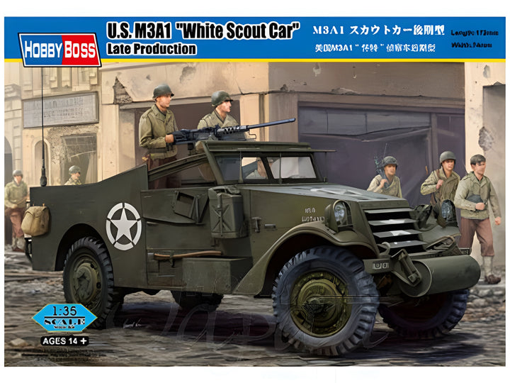 Hobby Boss 1/35 M3A1 'White Scout Car' Late Production