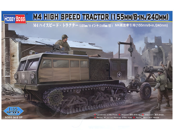 Hobby Boss 1/35 M4 High Speed Tractor (155mm/8in/240mm)