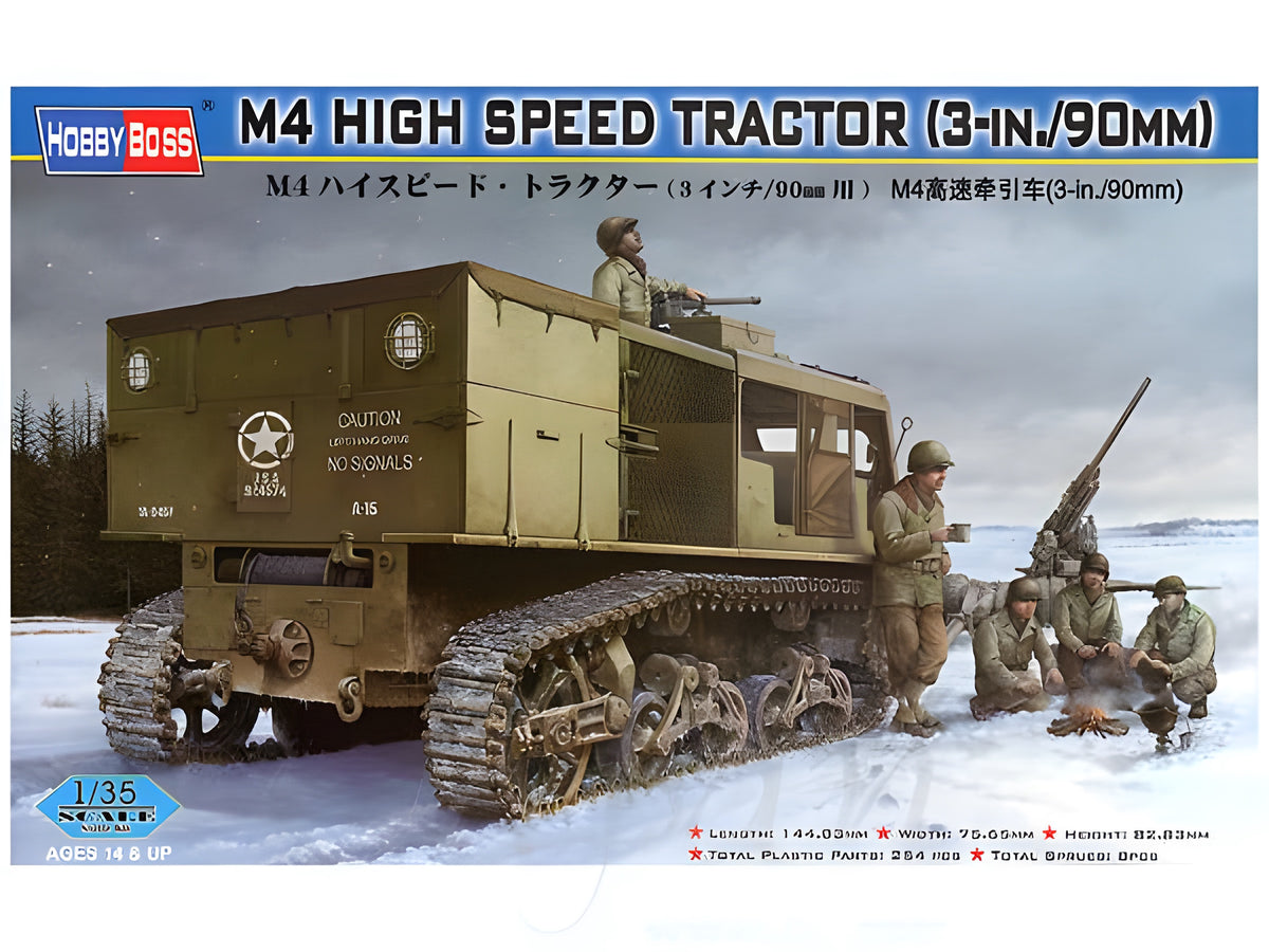 Hobby Boss 1/35 M4 High Speed Tractor (3in/90mm)