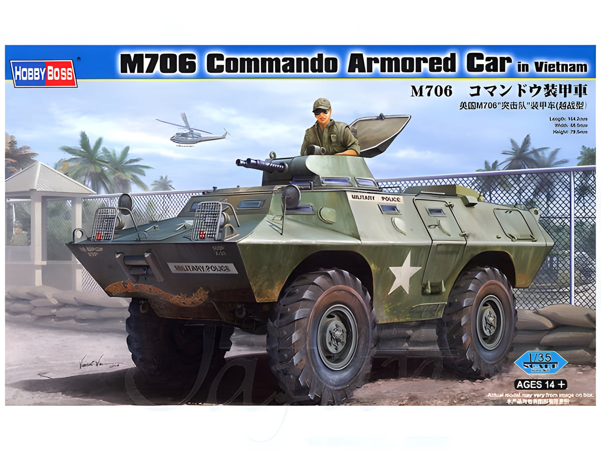 Hobby Boss 1/35 M706 Commando Armored Car in Vietnam