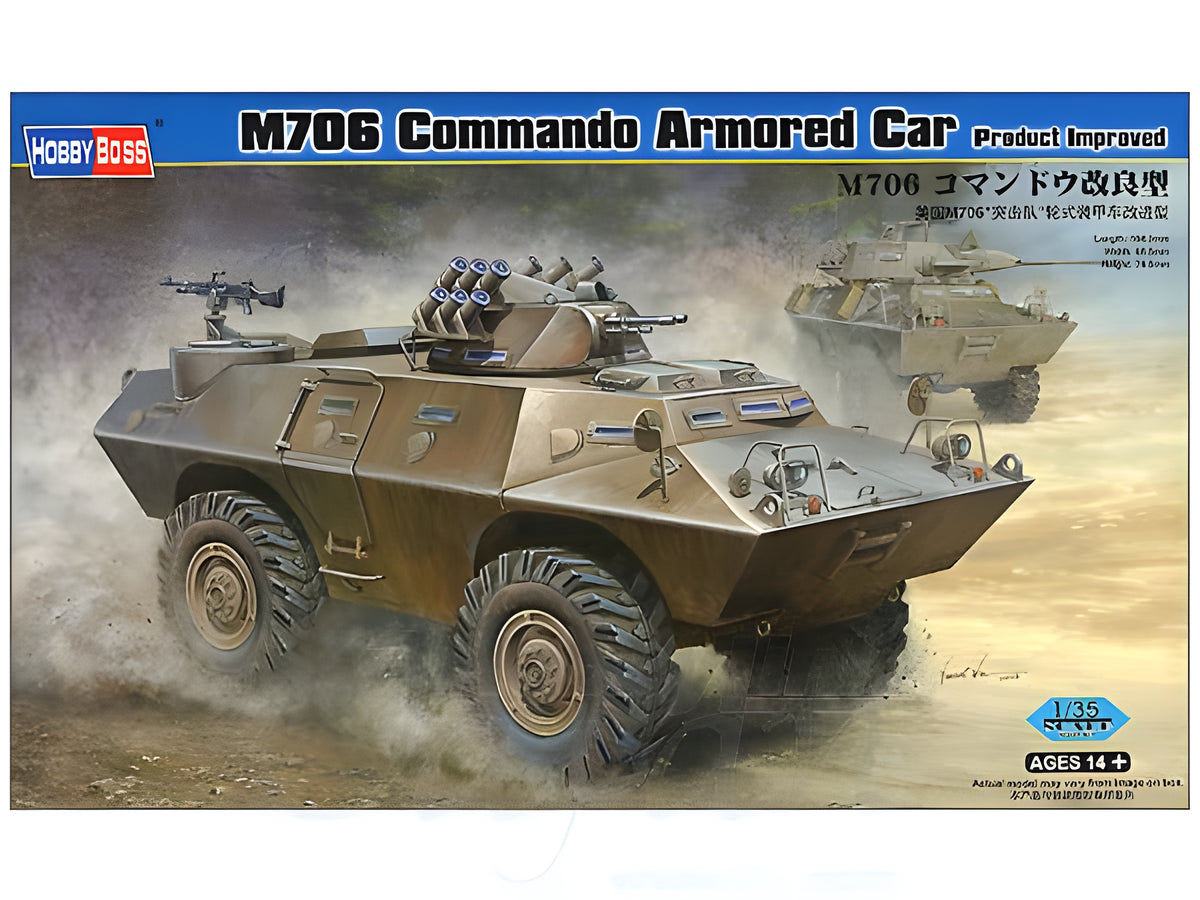 Hobby Boss 1/35 M706 Commando Armored Car Product Improved