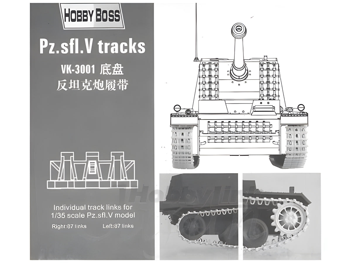 Hobby Boss 1/35 Pz.Sfl.V Sturer Emil tracks