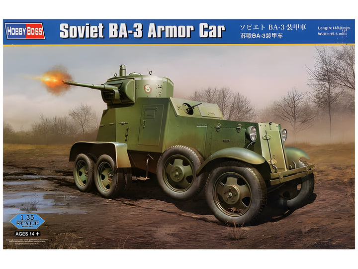 Hobby Boss 1/35 Soviet BA-3 Armor Car