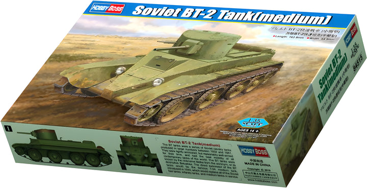 Hobby Boss 1/35 Soviet BT-2 Tank (Medium)