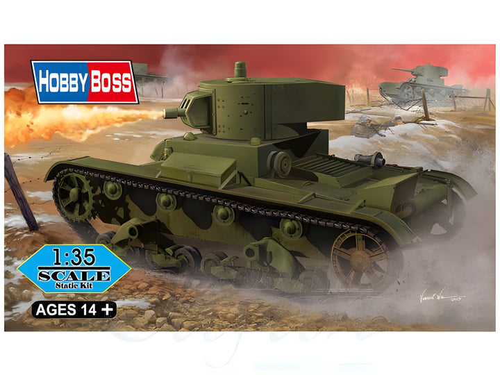 Hobby Boss 1/35 Soviet OT-130 Flame Thrower Tank