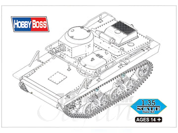 Hobby Boss 1/35 Soviet T-37TU Command Tank