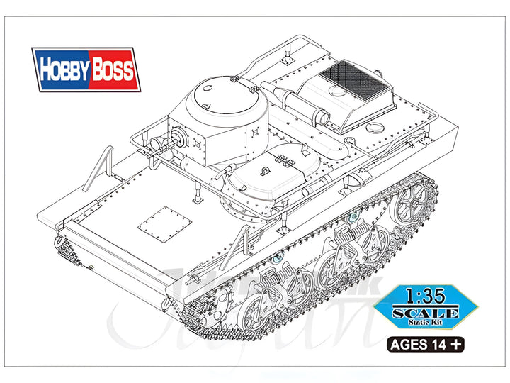 Hobby Boss 1/35 Soviet T-37TU Command Tank
