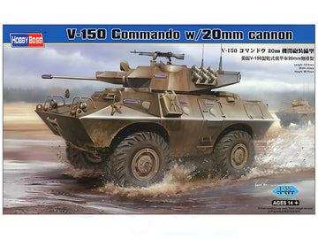 Hobby Boss 1/35 V-150 Commando w/ 20mm Cannon